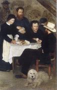 Edouard Manet the beer waiter painting
